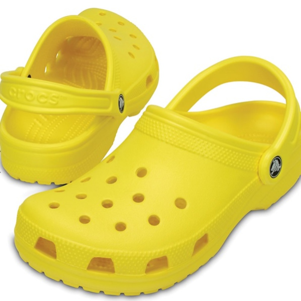 Yellow Classic Crocs